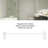 Towel Bar Thickened Wall Mounted Rust Proof Space Aluminum Bath
