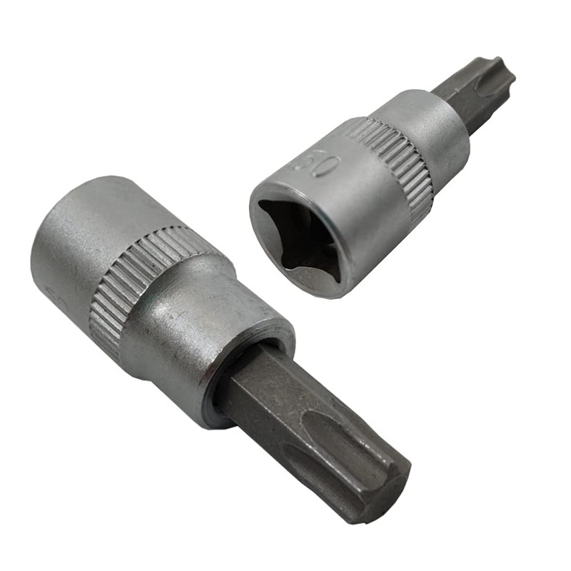 Star Socket Bit Set TRX Torx TX Male Sockets 1/4"