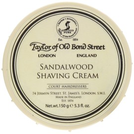 Taylor of Old Bond Street Sandalwood Shaving Cream Bowl, 5.3-Ounce 2PK by Taylor of Old Bond Street