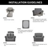 Easy-Going 2 Pieces Microfiber Stretch Chair Slipcover – Spandex Soft
