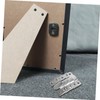 Operitacx Picture Frame Bracket Set Flush Mount Brackets with Interlocking
