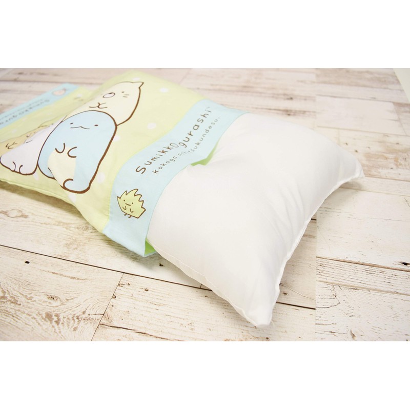 MORIPiLO 4620402 Children's Pillow, Sumikko Gurashi, Approx. 15.7 x 11.8