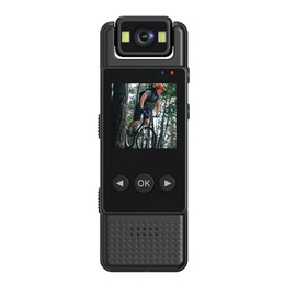 1080P Mini-Körperkamera,64GB Body Cam mit Nachtsicht Bodycam,180°Drehbarer Linse Body Camera, Audio Video Aufzeichnung Kamera für Innen Aussen Überwachung die Polizei und Strafverfolgungsbehörden