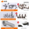 Flange Screw, Hexagonal Screw, Pack of 25, M8 x 16
