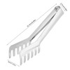 Generic Server Fork Comb Shaped Stainless Steel Spaghetti Tongs Clip