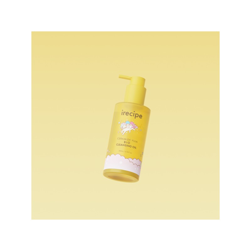 iRecipe 콜라보 세라마이드 유자 바이오 클렌징 오일 200ml+20ml+헤어핀굿즈 Collaborative Ceramide