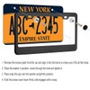 German Flag License Plate Frames Personalise Metal Funny Design Compatible