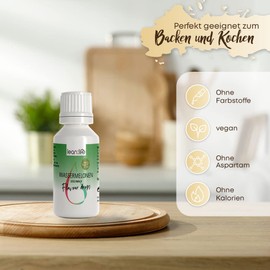 Lean:Life Flavour Drops, Aroma Drops, Watermelon, Vegan, Sugar-Free, Gluten Free, Many Different Varieties, Made in Germany – 30 ml