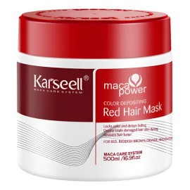 Karseell Tratamient Capilar Reparadora Mascarilla Rojo 500ml