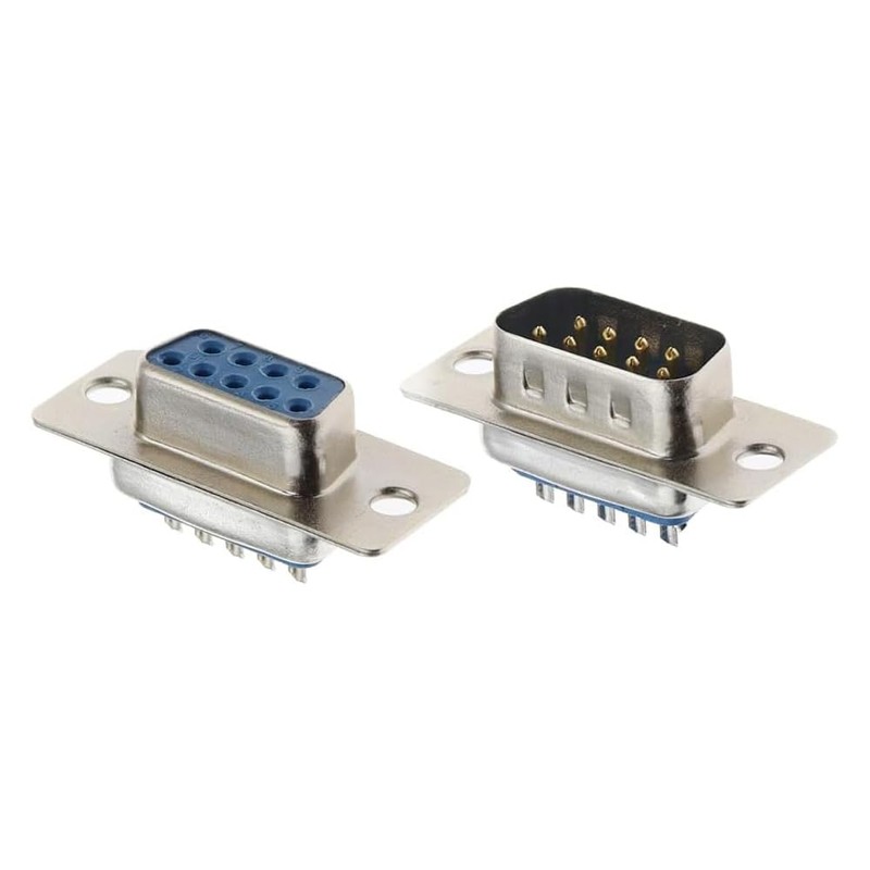 PENGLIN 10 x DB9 plug and 10 x socket soldering