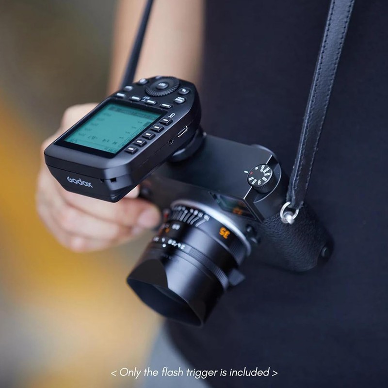 Godox XProII-C TTL Wireless Flash Trigger 1/8000s High-Speed-Sync, 2.4GHz Godox