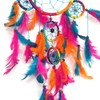 VIE Naturals Dream Catcher with Beads, 11cm, 4 Smaller Rings,