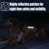IronSeals 2 Pack Reflective Dog Vest Harness Patches, Removable Patches