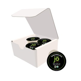 NEW YORK JO: 4 Cups Sampler, Medium Dark Roast Organic Coffee for Keurig K-Cup Compatible Brewers, Fresh Seal Single Serve Cups, Smooth Rich Complex, Signature Blend, Fair Trade Certified, Gluten Free