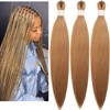 24/27 Kinky Braiding Hair Pre stretched Hypoallergenic Synthetic Ez Braid