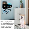 Dog Leash Holder for Wall, Storage and Mail Organizer, Key