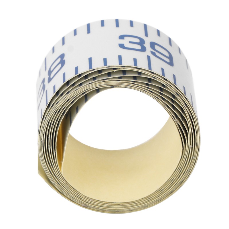 40in Fish Ruler Waterproof Adhesive Fish Measuring Tape Fishing Measuring
