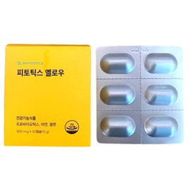 Phytotics Yellow Women's Vaginal Lactobacillus Vaginal Origin 30 Tablets 1 Box / 피토틱스 옐로우 여성 질유산균 질유래 30정 1박스