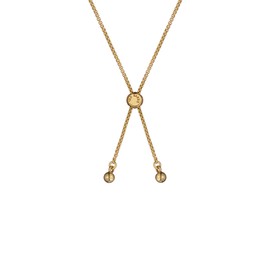 Ted Baker Soleta Solitaire Sparkle Crystal Adjustable Bracelet For Women (Gold/Dark Blue Crystal)