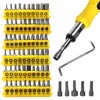Jadeshay 100 Pcs Screwdriver Kit, Comprehensive Multi-Functional Set with Storage