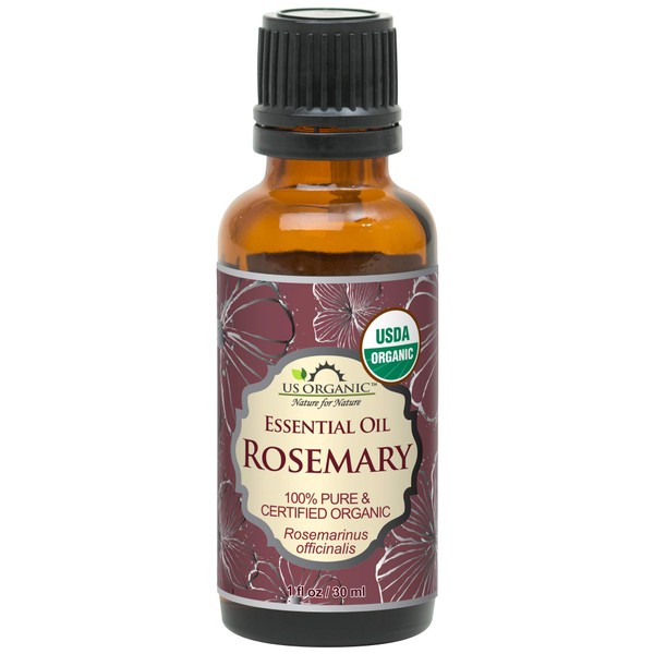 US Organic 100% Pure Rosemary Essential Oil, USDA Certified Organic