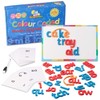 BrightMax UK Designed Colour Coded Phonics Magnetic Letters Set