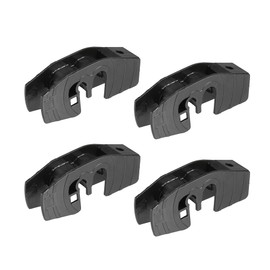 ACROPIX Universal Front Wiper Blade Arm Adapter Clip Type-A - Pack of 4 Black