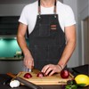 jiuzcare BBQ Apron for Men 76 cm Cotton Apron with