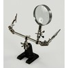 MC Power - Third Hand with Magnifying Glass, Holder, 2x