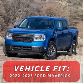 4PCS in-Channel Rain Guards Fit for Ford Maverick 2022 2023 2024 2025, Front and Rear Window Visors Wind Deflectors, Vent Shade Weather Shield for 2022-2025 Maverick Accessories