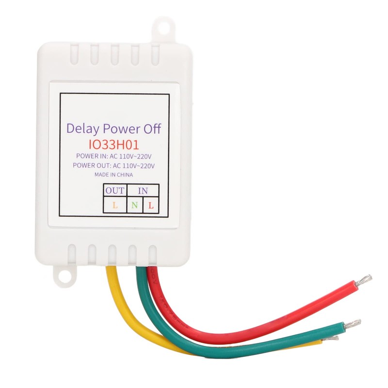 Fdit Delay Timer, Relay Switch Wide Application Various Modes 110V‑220V