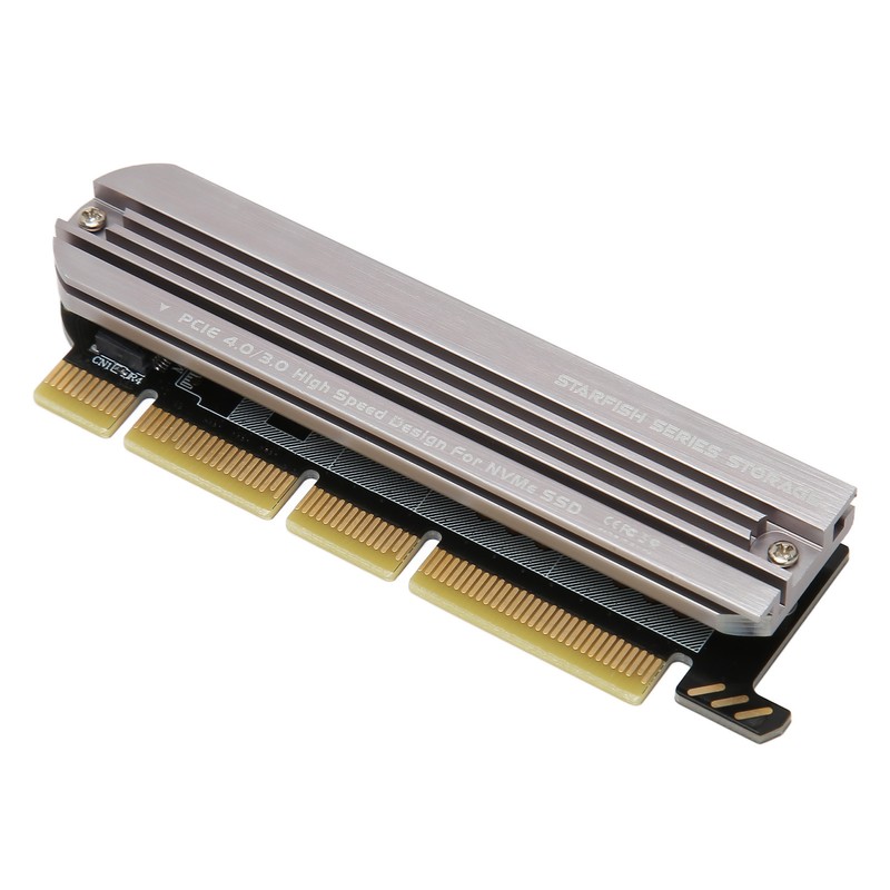 M.2 NVMe SSD to PCIe Adapter PCIe 4.0 Aluminium Alloy