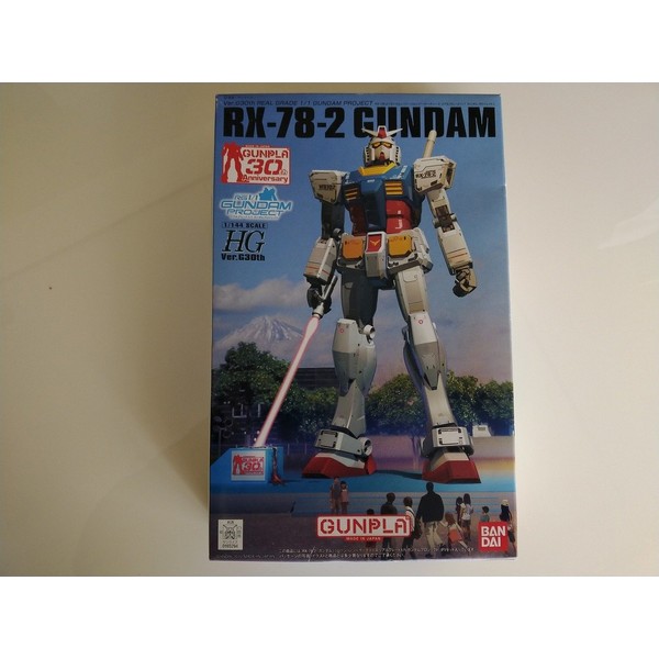 HG 1/144 RX-78-2 Gundam Ver. G30th Real Grade 1/1 Gundam Project (Toy & Hobby)