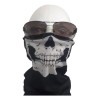 Bandana Balaclava Calavera Algodón Para Ciclismo y Moto Color Negro