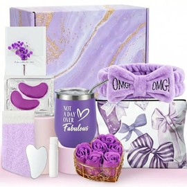 Regalos de Cumpleaños para Mujeres 711 Piezas, Paquete de Cuidado Personal para Mujeres, Regalos para Mujer Amiga Mama Esposa, Regalo San Valentin... 