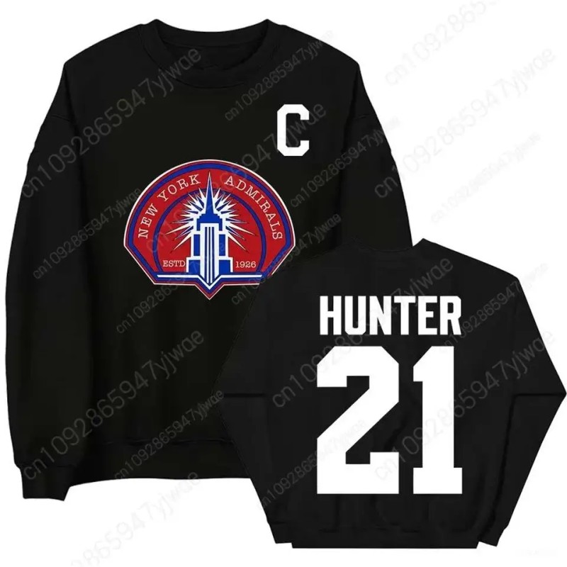Cross-Border European Size Llya Rozanov 81 Intense Competition Crew Neck