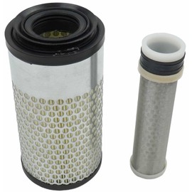 LSSOCH New Outer & Inner Air Filter Kit 6C060-99410 32721-58242 Compatible with Kubota B2620 B2630 B2650 B2710 B2910 B2920 B3000 B3030 B7300 B7400 B7410 B7500 B7510 B7800 ZG227 F2880