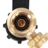 motor_glide2024 Propane Tank Gauge Brass Adapter w/Gas Pressure Level Meter
