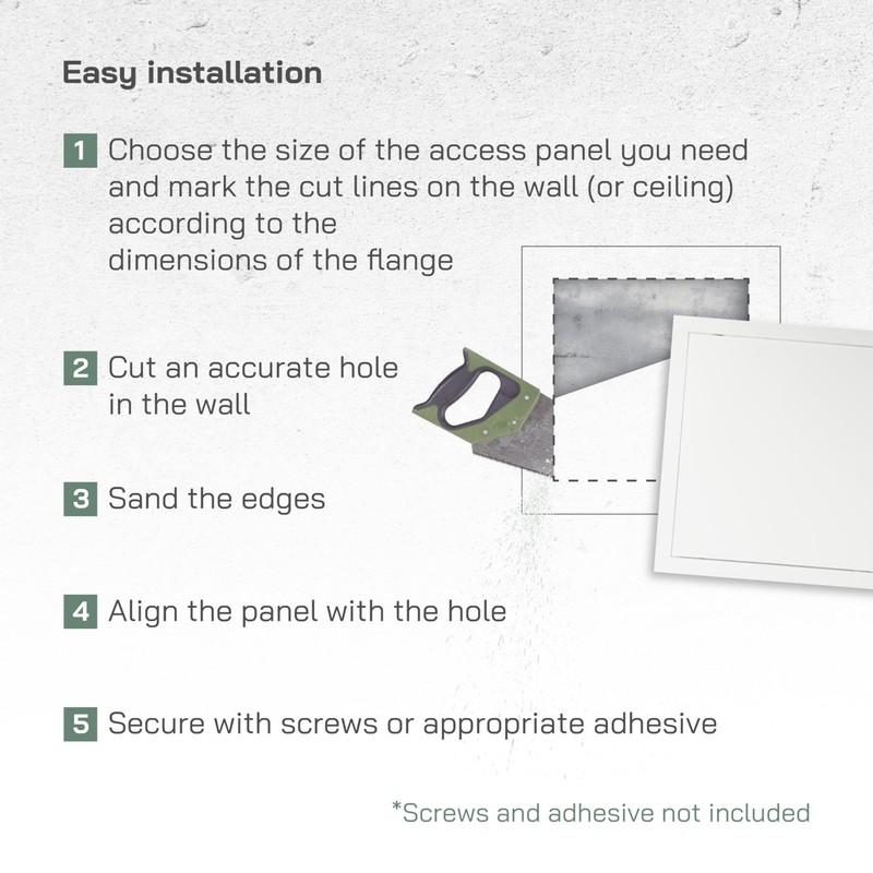 Vent Systems 16" x 16" Inch / 400 x 400