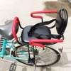 Child Electric Bike Seat with High Barrier - Black