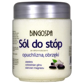 Feet Bath Salts for Sore Swollen Feet Prone to Edema 550 g BINGOSPA