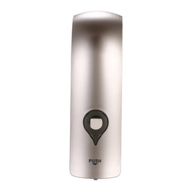 Decdeal Soap Dispenser 300ml Wall Mounted Single-Head Manual Soap Dispenser Bathroom Shower Gel Liquid Shampoo Holder(No Drilling)