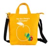 Pekoayamushi Sagara Embroidery Print Type 2 Way Bag Orange