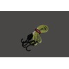 Magma 2 Flat Tension Ropes with Hooks 1 m Reflective