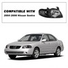 SOCKIR Halogen Headlight Assembly Compatible with 2004 2005 2006 Nissan