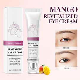 Eyelift Serum Mango Revitalize Eye Cream,Crema Para Ojos de Recuperación de Mango, Crema de Reparación de ácido Hialurónico, Reparar Círculos Oscuros (1)