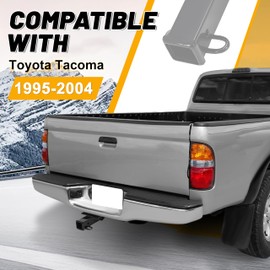 Kojem Class 3 Trailer Hitch Compatible with 1995-2004 Toyota Tacoma 2" Receiver Tow Hitch Powder Coated