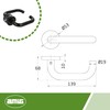 Amig - Door Handle Set with Inner Rosette for Doors