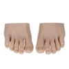 Nail Training Foot Model, Elastic Practice Fake Foot Model Soft