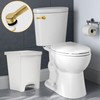 Hibbent 2 Pack Universal Front Mount Toilet Handle Tank Flush